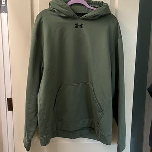 Army green mens under armour hoodie
